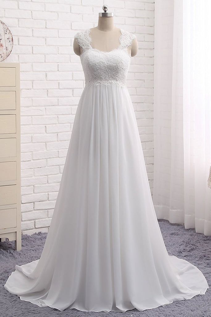 Silk Satin Princess Wedding Dress