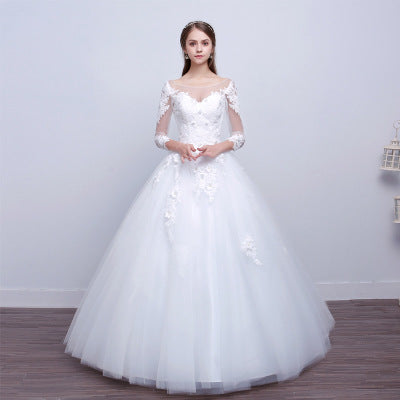 Lace Slim Wedding Dress