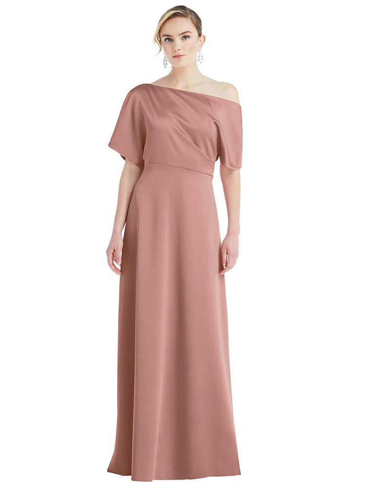 Summer Bridesmaid Satin Dress