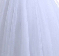 Tube Top Lace Wedding Dress
